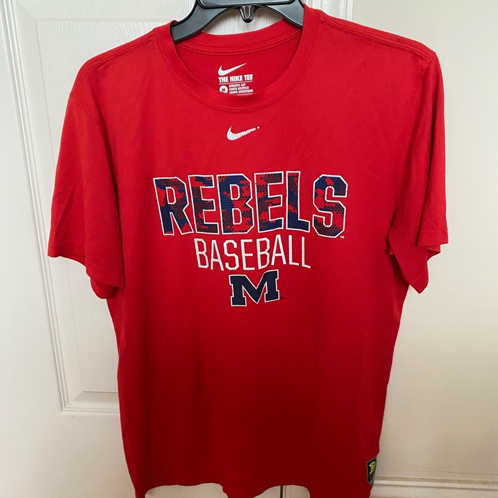 Mens Nike Ole Miss Baseball T-Shirt